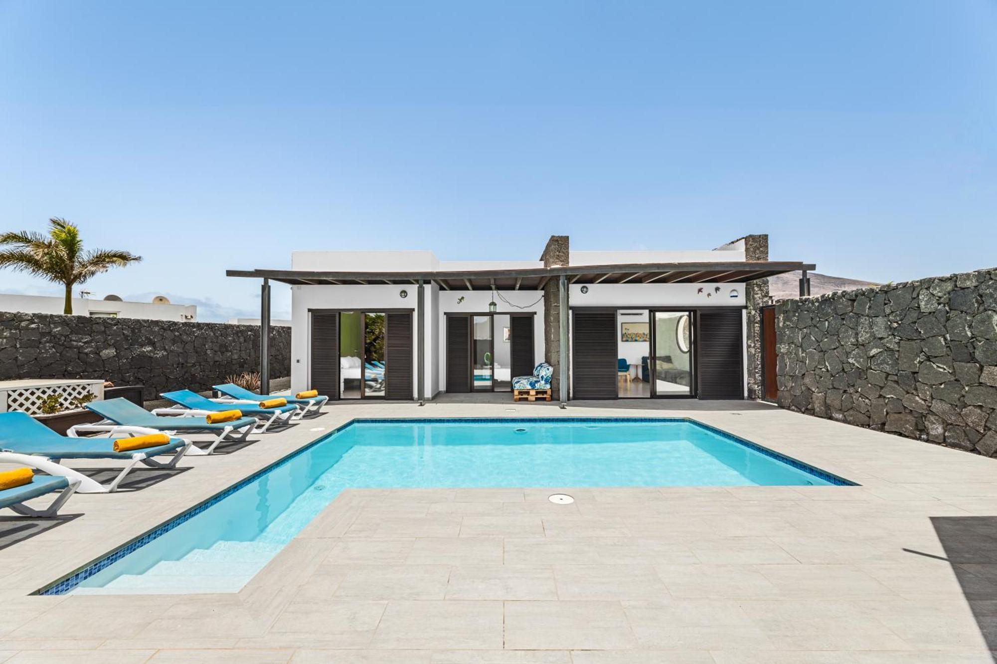 3 Bedroom Villa With Private Pool Close To Papagayo Beach Коста Бланка Экстерьер фото